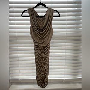 Ruched event dress